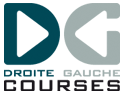 Logo Droite Gauche Courses